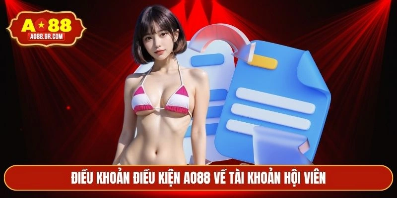 Điều khoản điều kiện AO88 về tài khoản hội viên